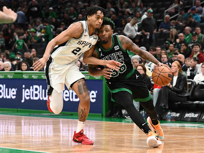 Devin Vassell Marcus Smart Celtics